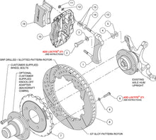 Load image into Gallery viewer, Forged Narrow Superlite 6R Big Brake Front Brake Kit (Hat) - 140-10969