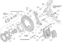 Load image into Gallery viewer, 1960 - 1982 Buick, Chevrolet, Ford, GMC, Mercury, Oldsmobile, Pontiac Forged Dynalite Pro Series Front Brake Kit - 140-10996
