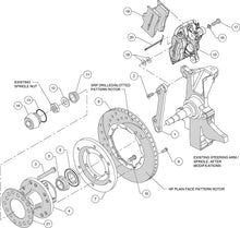 Load image into Gallery viewer, 1970 - 1978 Buick, Cadillac, Chevrolet, GMC, Oldsmobile, Pontiac Forged Dynalite Pro Series Front Brake Kit - 140-11007