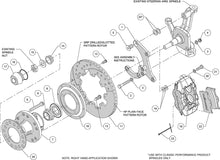 Load image into Gallery viewer, 1955 - 1957 Chevrolet Forged Dynalite Pro Series Front Brake Kit - 140-11010