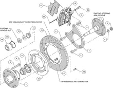 Load image into Gallery viewer, 1937 - 1948 Ford Forged Dynalite Pro Series Front Brake Kit - 140-11013