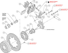 Load image into Gallery viewer, 1964 - 1967 Sunbeam Dynapro Radial Big Brake Front Brake Kit (Hub) - 140-11743