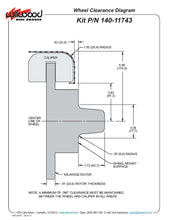 Load image into Gallery viewer, 1964 - 1967 Sunbeam Dynapro Radial Big Brake Front Brake Kit (Hub) - 140-11743