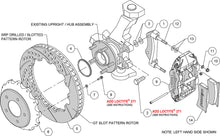 Load image into Gallery viewer, 1985 - 1987 Chevrolet Forged Narrow Superlite 6R Big Brake Front Brake Kit (Hat) - 140-11918