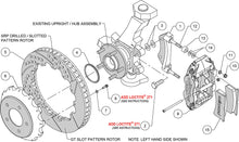 Load image into Gallery viewer, 1985 - 1987 Chevrolet Forged Narrow Superlite 6R Big Brake Front Brake Kit (Hat) - 140-11919