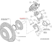Load image into Gallery viewer, Combination Parking Brake Caliper 1Pc Rotor Rear Brake Kit - 140-12049