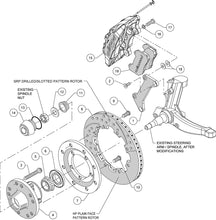 Load image into Gallery viewer, 1978 - 2003 Buick, Chevrolet, GMC, Isuzu, Oldsmobile, Pontiac Forged Dynapro 6 Big Brake Front Brake Kit (Hub) - 140-12837