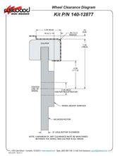 Load image into Gallery viewer, 2008 - 2014 Subaru Forged Narrow Superlite 4R Big Brake Rear Brake Kit For OE Parking Brake - 140-12877