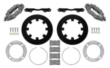 Load image into Gallery viewer, 2d top-down picture of a UTV brake kit and its components
