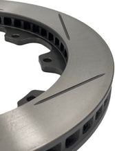 Load image into Gallery viewer, image of a brake rotor. The rotor is 11.75 inches in diameter and features slots.