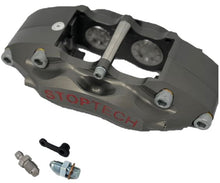 Load image into Gallery viewer, A hard-anodized StopTech C42 brake caliper on a plain white background