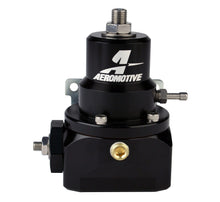 Load image into Gallery viewer, Black Aeromotive fuel pressure regulator on a white background