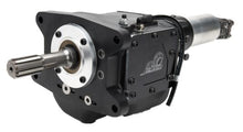 Load image into Gallery viewer, a black Jerico 2 speed extended glide transmission on a white background