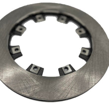 Load image into Gallery viewer, 11.75" x .810" straight-vane brake rotor for high performance racing applications.