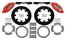 Load image into Gallery viewer, 2d top-down image of a UTV brake kit and all of its components

