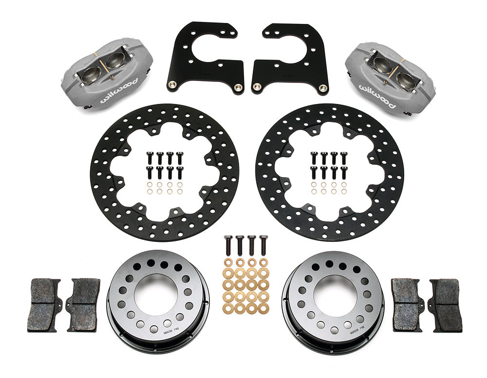 1964 - 1974 Buick, Chevrolet, Oldsmobile, Pontiac Forged Dynalite Rear Drag Brake Kit - 140-0263