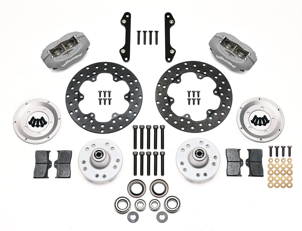 1970 - 1978 Buick, Cadillac, Chevrolet, GMC, Oldsmobile, Pontiac Forged Dynalite Front Drag Brake Kit - 140-1019