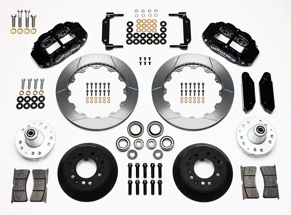 1968 - 1970 Ford, Mercury Forged Narrow Superlite 6R Big Brake Front Brake Kit (Hub) - 140-10219
