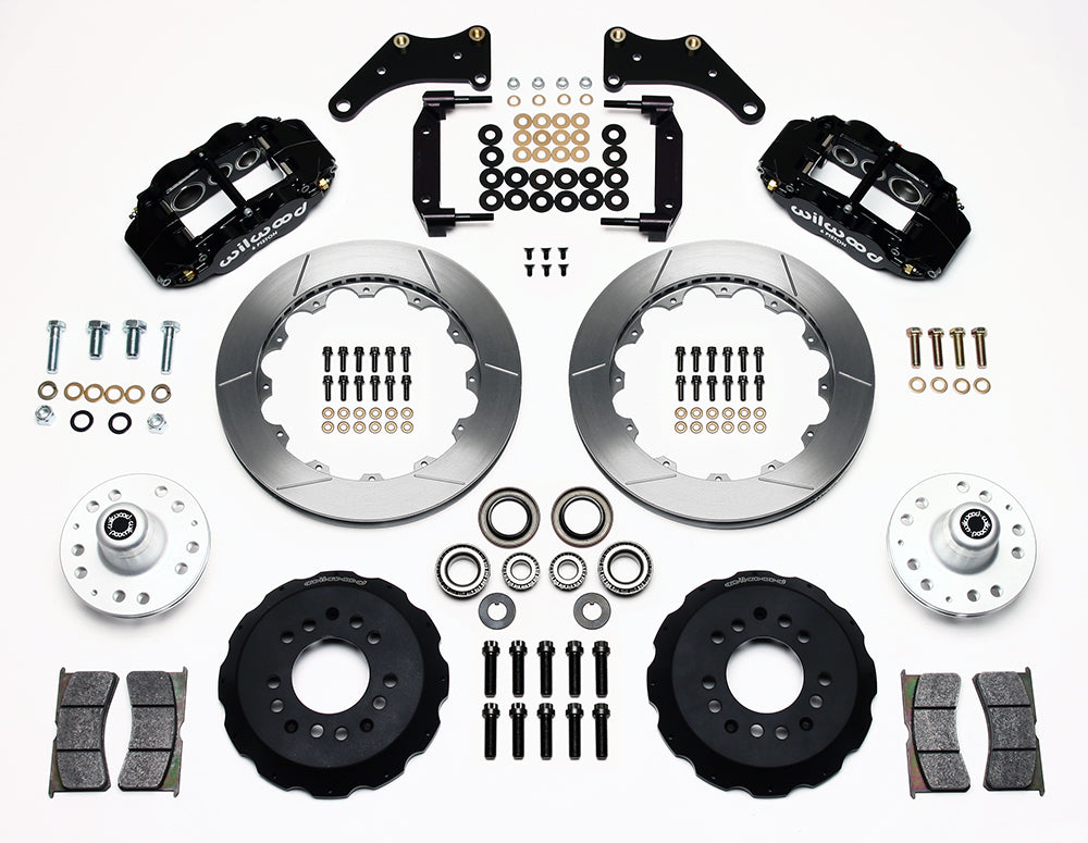 1958 - 1970 Chevrolet Forged Narrow Superlite 6R Big Brake Front Brake Kit (Hub) - 140-10238