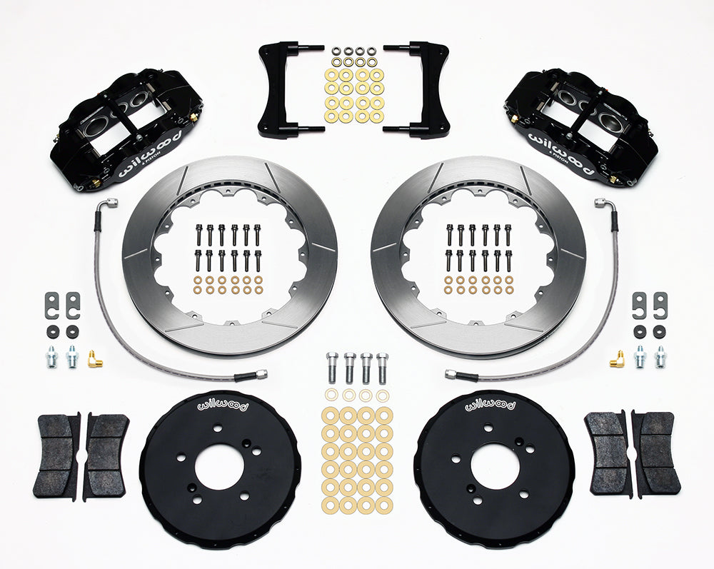 2000 - 2009 Honda Forged Narrow Superlite 6R Big Brake Front Brake Kit (Hat) - 140-10309