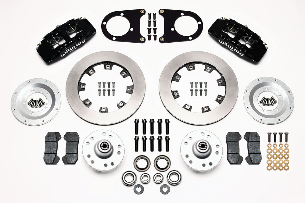 1937 - 1948 Ford Forged Dynapro 6 Big Brake Front Brake Kit (Hub) - 140-10739