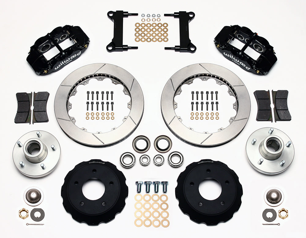 1963 - 1987 Chevrolet, GMC Forged Narrow Superlite 6R Big Brake Front Brake Kit (Hub) - 140-10775