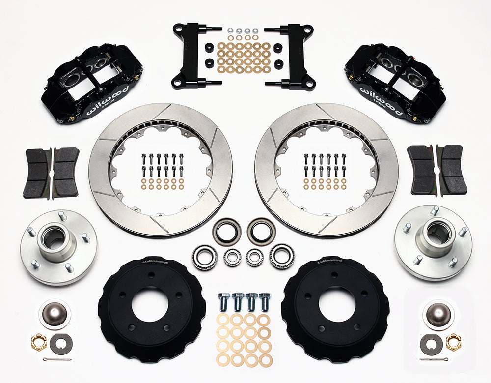 1963 - 1987 Chevrolet, GMC Forged Narrow Superlite 6R Big Brake Front Brake Kit (Hub) - 140-10776