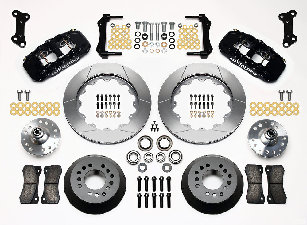 1960 - 1982 Buick, Chevrolet, Ford, GMC, Mercury, Oldsmobile, Pontiac AERO6 Big Brake Front Brake Kit - 140-10920
