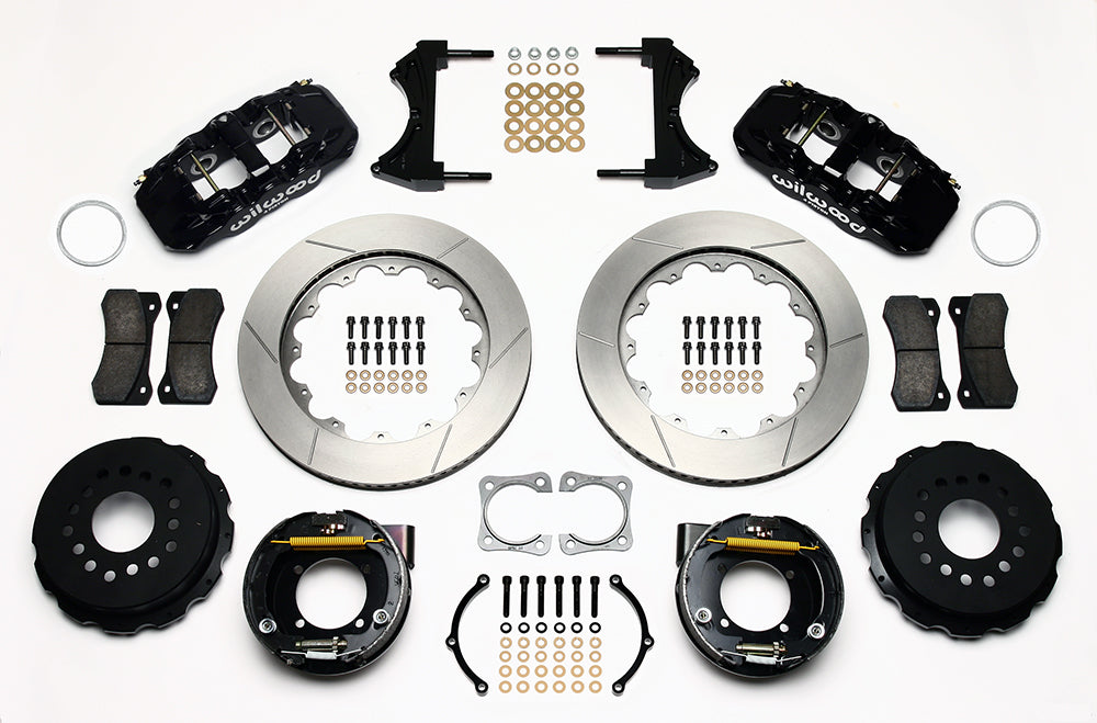 1964 - 1974 Buick, Chevrolet, Oldsmobile, Pontiac AERO4 Big Brake Rear Parking Brake Kit - 140-10945