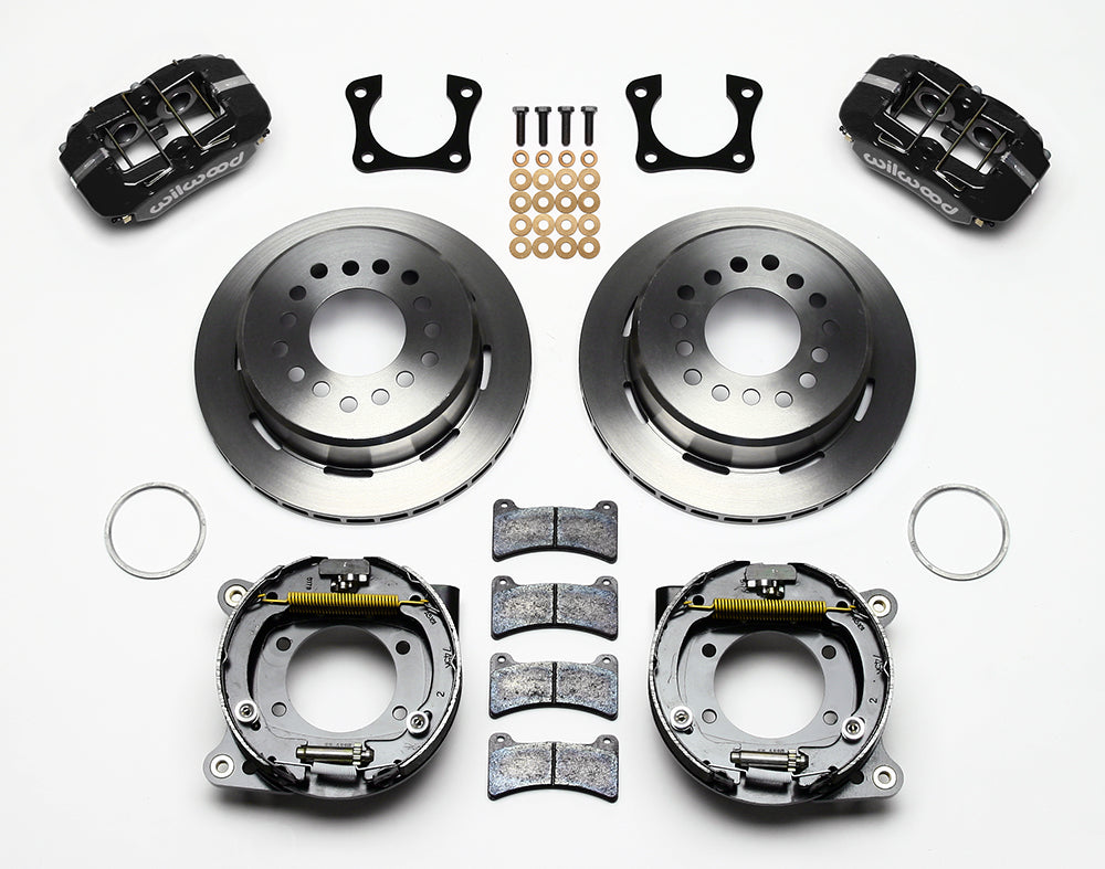 1964 - 1974 Buick, Chevrolet, Oldsmobile, Pontiac Forged Dynapro Low-Profile Rear Parking Brake Kit - 140-11397
