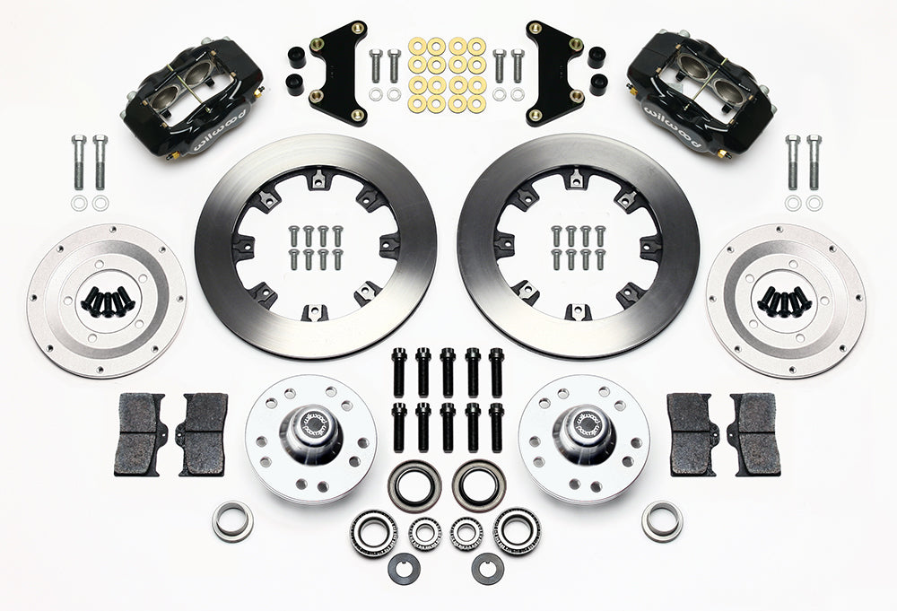 1949 - 1962 Chevrolet Forged Dynalite Big Brake Front Brake Kit (Hub) - 140-11812