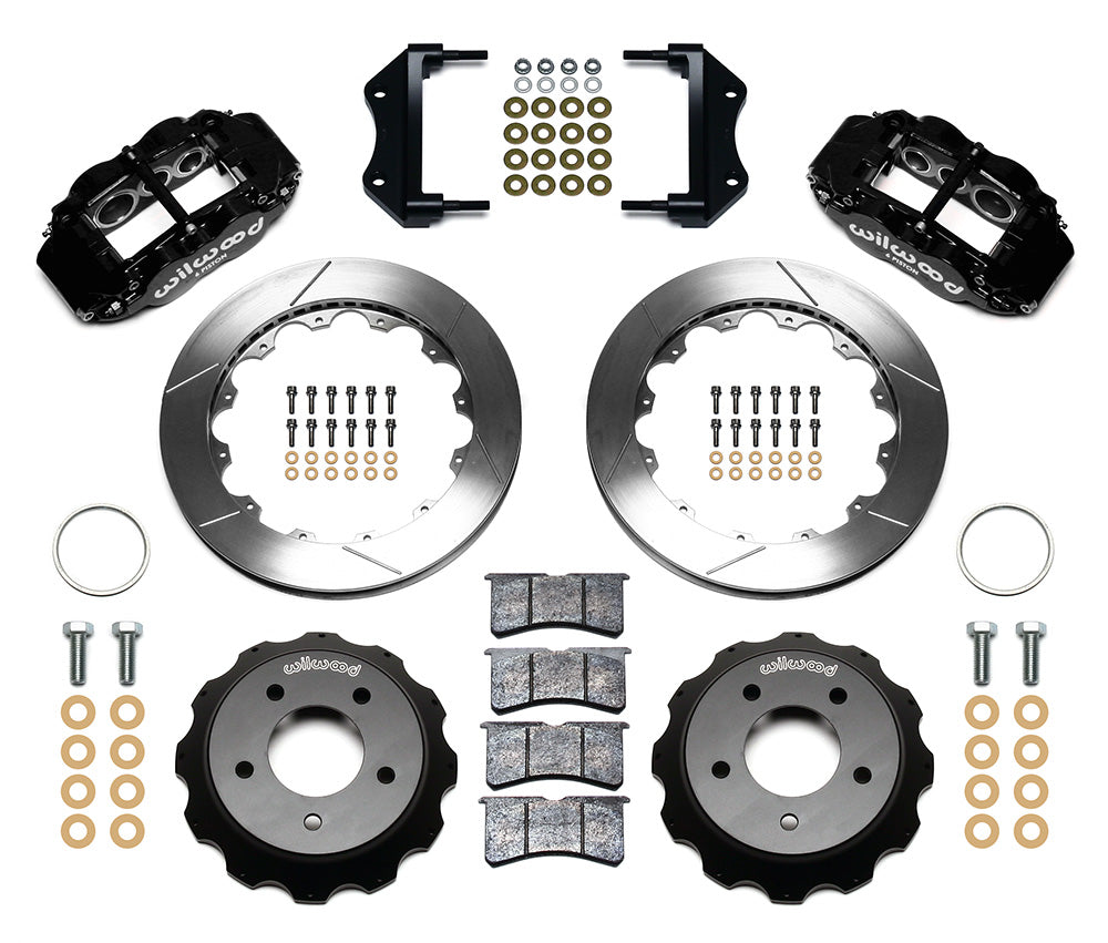 1985 - 1987 Chevrolet Forged Narrow Superlite 6R Big Brake Front Brake Kit (Hat) - 140-11918