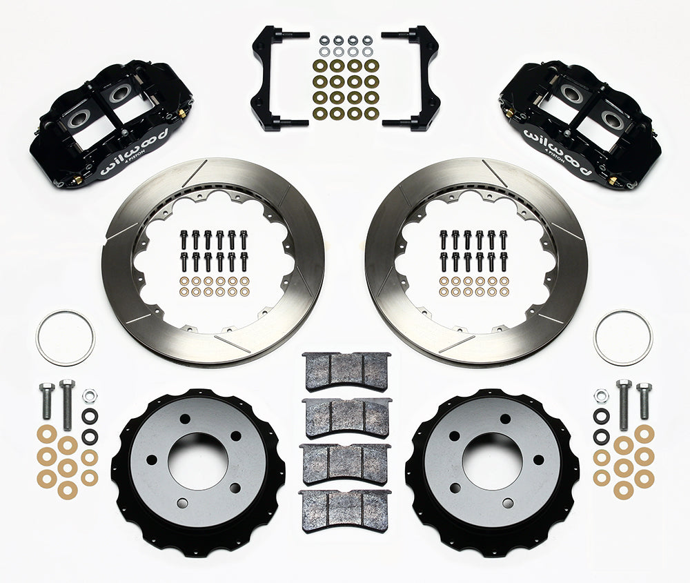 1985 - 1987 Chevrolet Forged Narrow Superlite 4R Big Brake Rear Brake Kit For OE Parking Brake - 140-11920