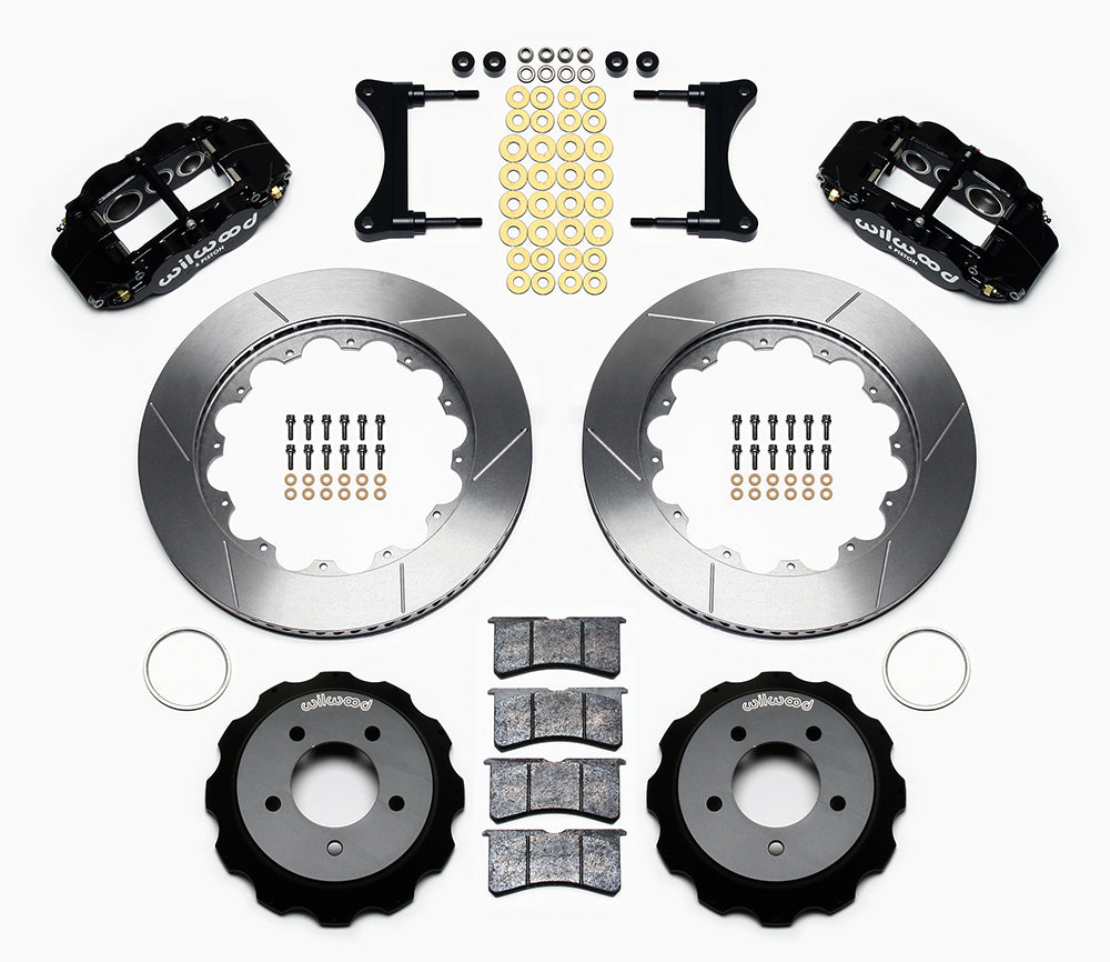 1993 - 1995 Mazda Forged Narrow Superlite 6R Big Brake Front Brake Kit (Hat) - 140-11964