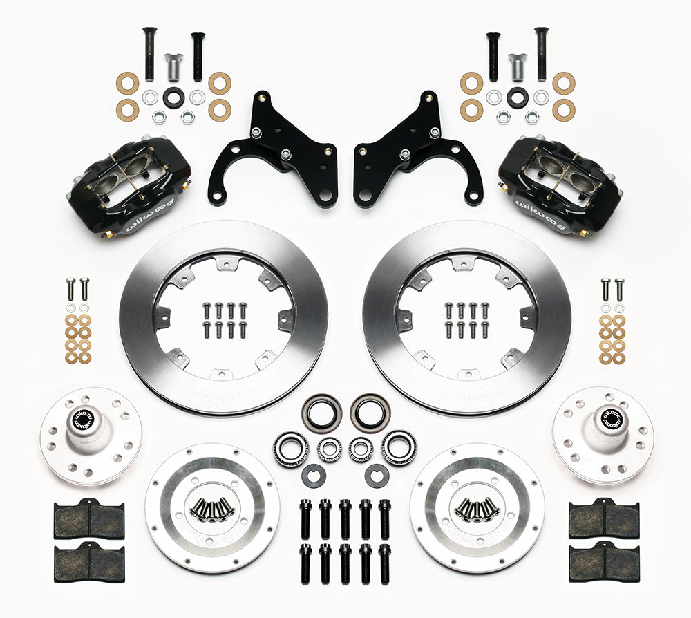 1968 - 1982 Chevrolet Forged Dynalite Big Brake Front Brake Kit (Hub) - 140-12045