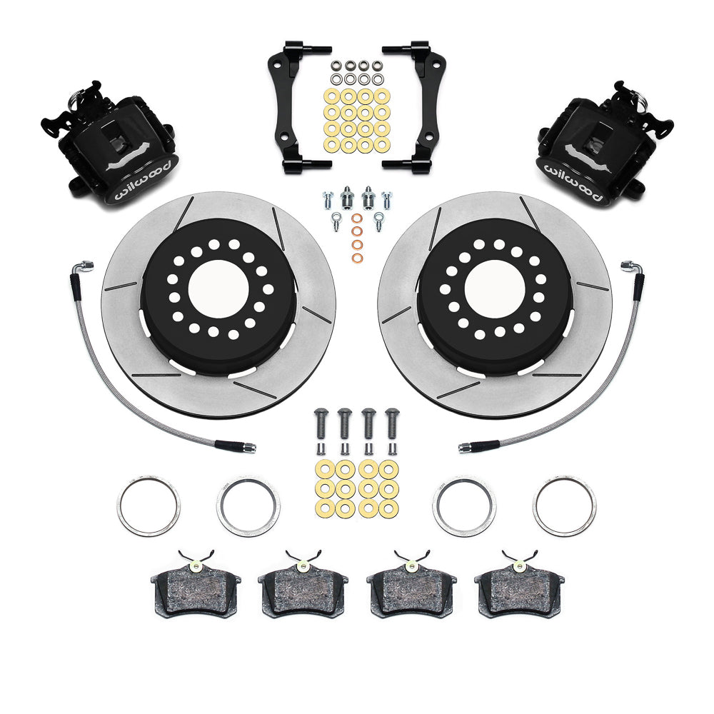 Combination Parking Brake Caliper 1Pc Rotor Rear Brake Kit - 140-12363