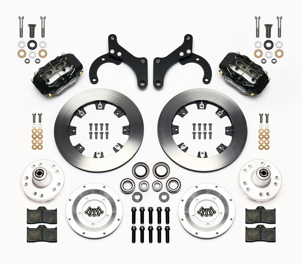 1959 - 1964 Chevrolet Forged Dynalite Big Brake Front Brake Kit (Hub) - 140-12459