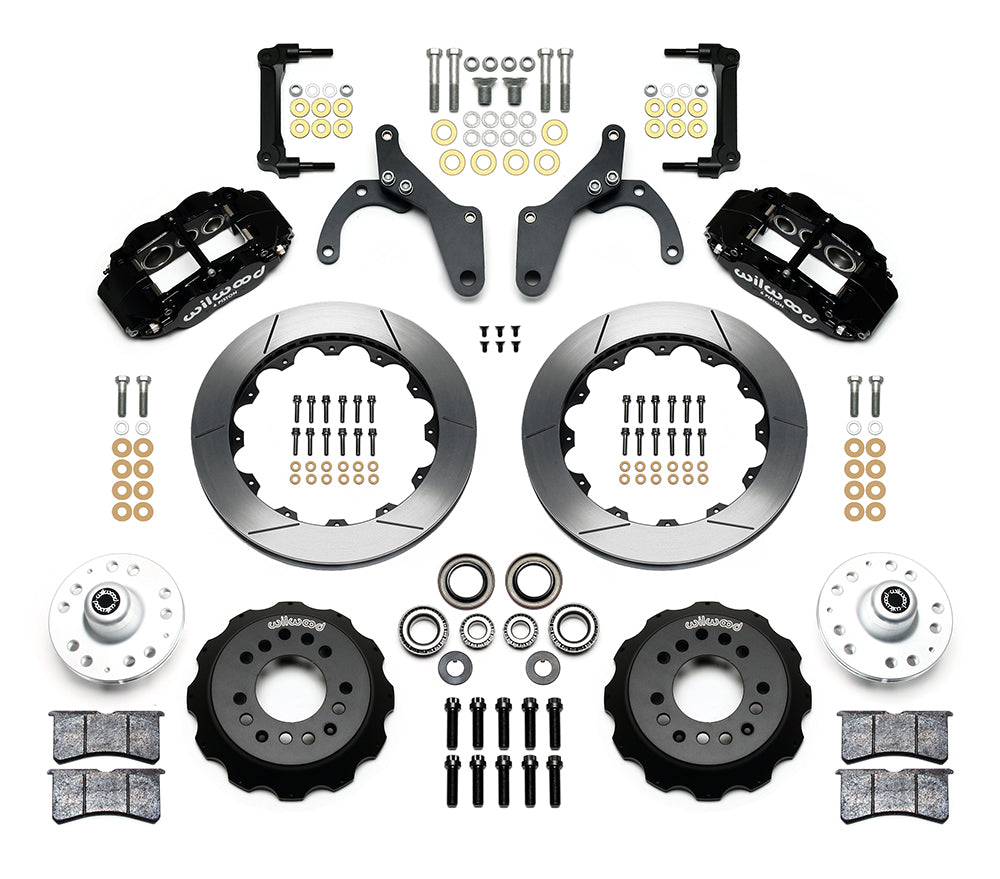 1959 - 1964 Chevrolet Forged Narrow Superlite 6R Big Brake Front Brake Kit (Hub) - 140-12460