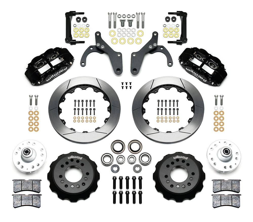 1959 - 1964 Chevrolet Forged Narrow Superlite 6R Big Brake Front Brake Kit (Hub) - 140-12465