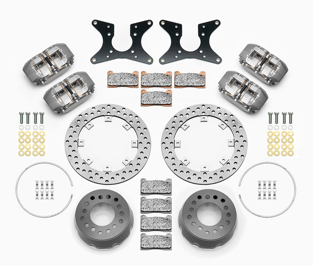 1964 - 1974 Buick, Chevrolet, Oldsmobile, Pontiac Dynapro Dual SA Lug Drive Dynamic Rear Drag Brake Kit - 140-12554
