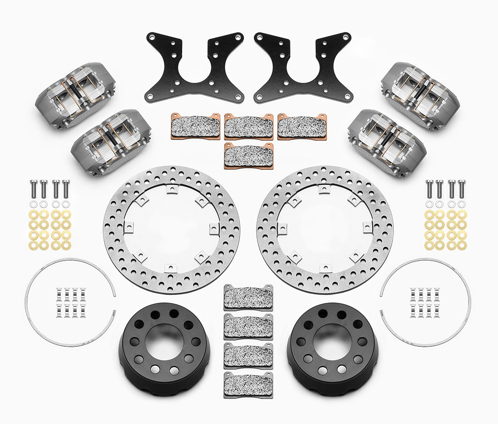 1964 - 1974 Buick, Chevrolet, Oldsmobile, Pontiac Dynapro Dual SA Lug Drive Dynamic Rear Drag Brake Kit - 140-12556