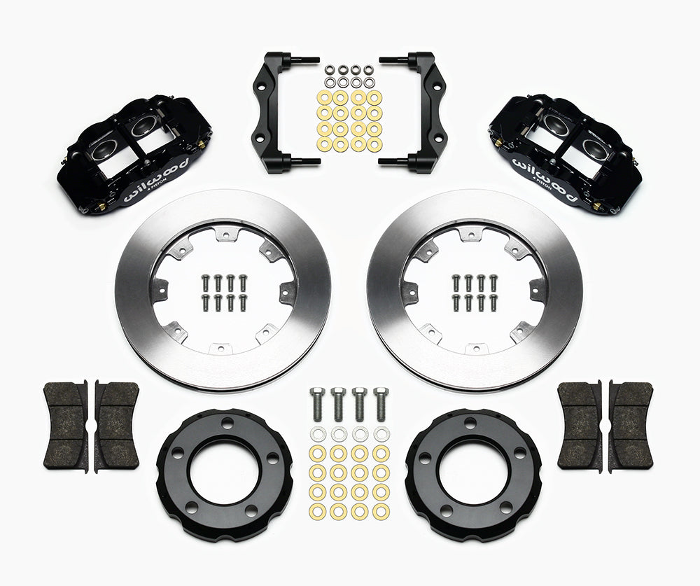 1982 - 1986 Jeep Forged Narrow Superlite 4R Big Brake Front Brake Kit (Hat) - 140-12613