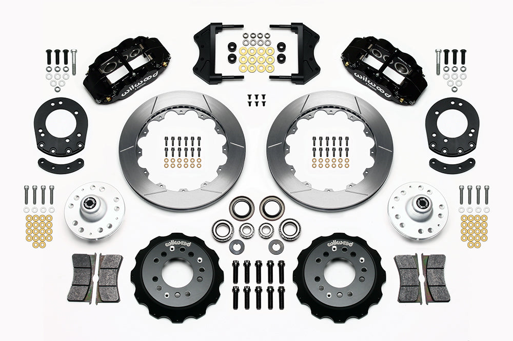 1963 - 1969 Ford, Mercury Forged Narrow Superlite 6R Big Brake Front Brake Kit (Hub) - 140-12637