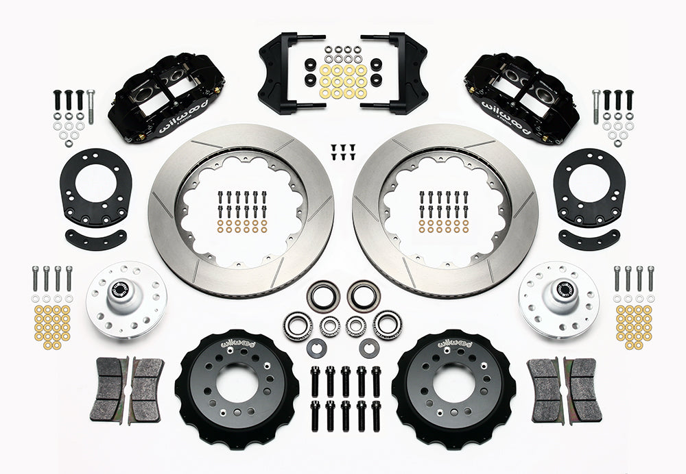 1963 - 1969 Ford, Mercury Forged Narrow Superlite 6R Big Brake Front Brake Kit (Hub) - 140-12638