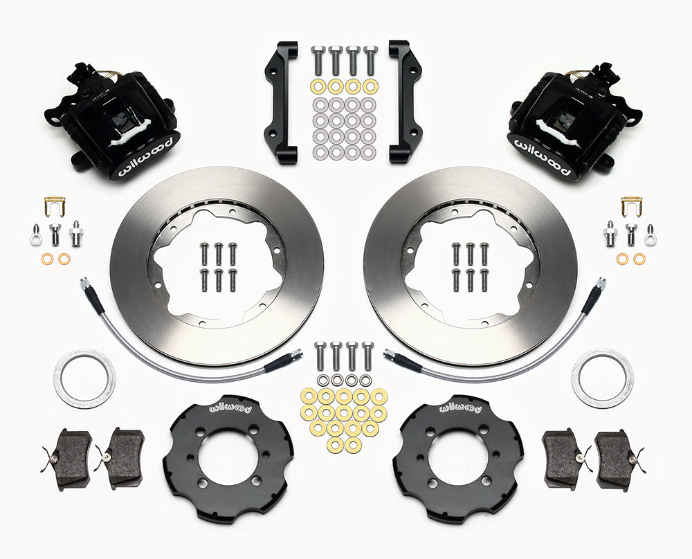 2012 - 2015 Fiat Combination Parking Brake Caliper Rear Brake Kit - 140-12768