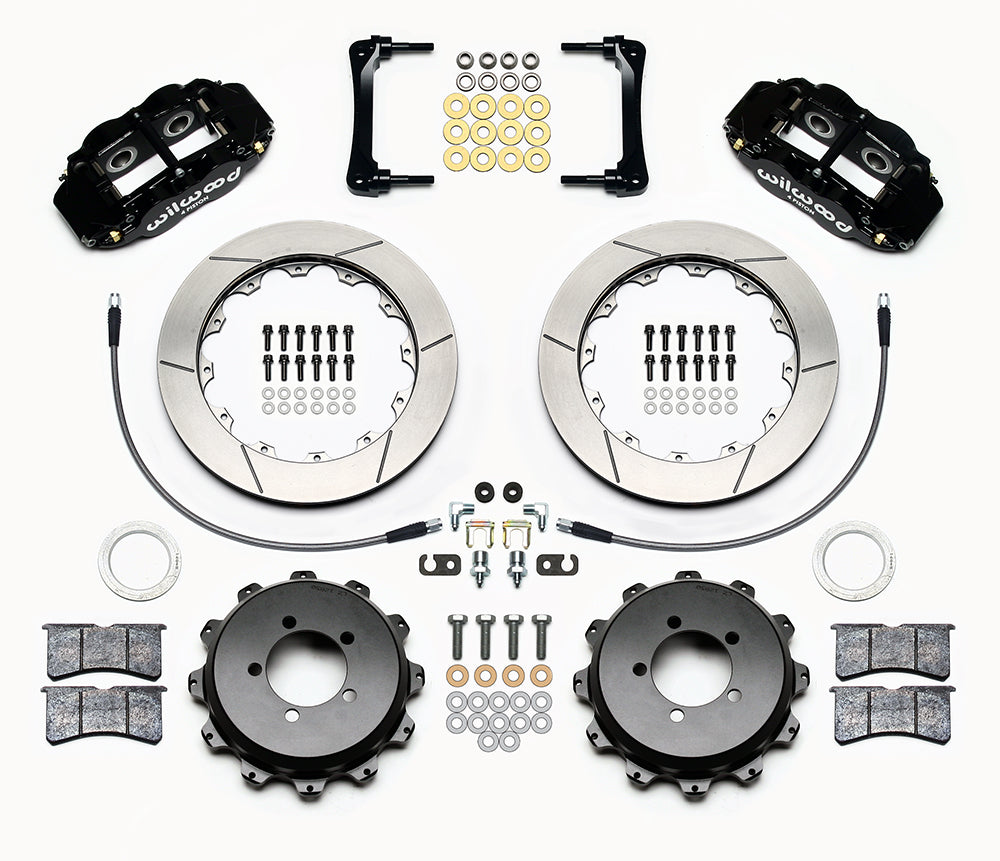 2008 - 2014 Subaru Forged Narrow Superlite 4R Big Brake Rear Brake Kit For OE Parking Brake - 140-12877