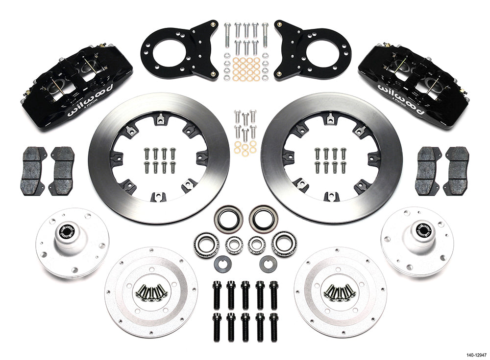 1963 - 1970 Ford, Mercury Forged Dynapro 6 Big Brake Front Brake Kit (Hub) - 140-12947