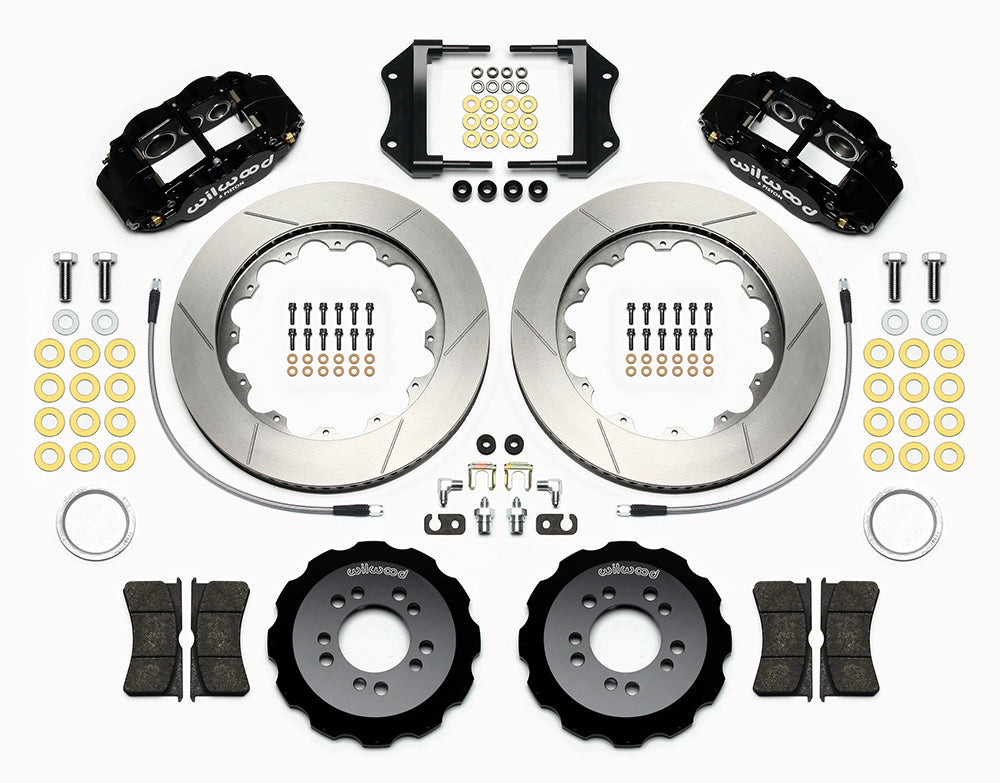 2013 - 2018 Ford Forged Narrow Superlite 6R Big Brake Front Brake Kit (Hat) - 140-13019