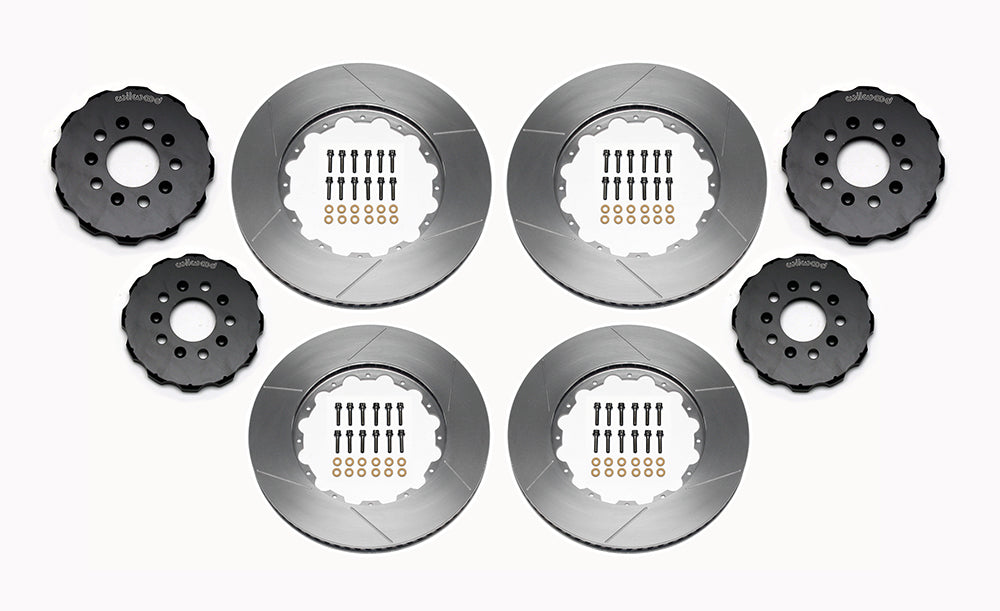 2005 - 2013 Aston Martin Promatrix Front and Rear Replacement Rotor Kit - 140-13106