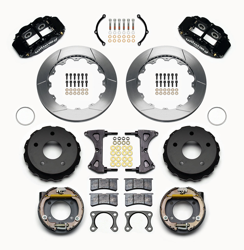 Forged Narrow Superlite 4R Big Brake Rear Parking Brake Kit - 140-13323